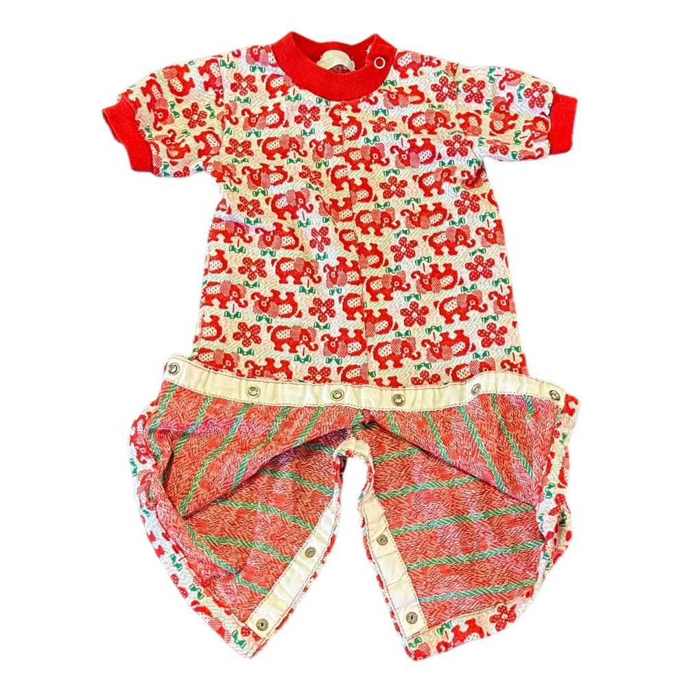 Vintage Health-Tex Elephant Baby Romper | 18 Months - Picture 5 of 7